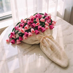 Blossom Pink Garden Bouquet Blanket