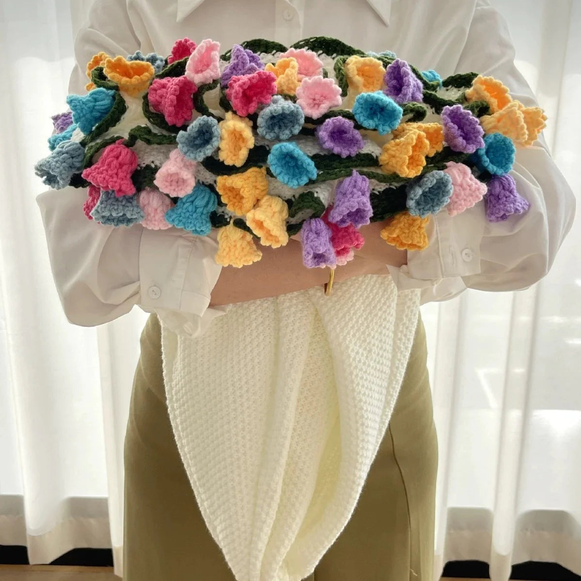 Floral Garden Bouquet Blanket