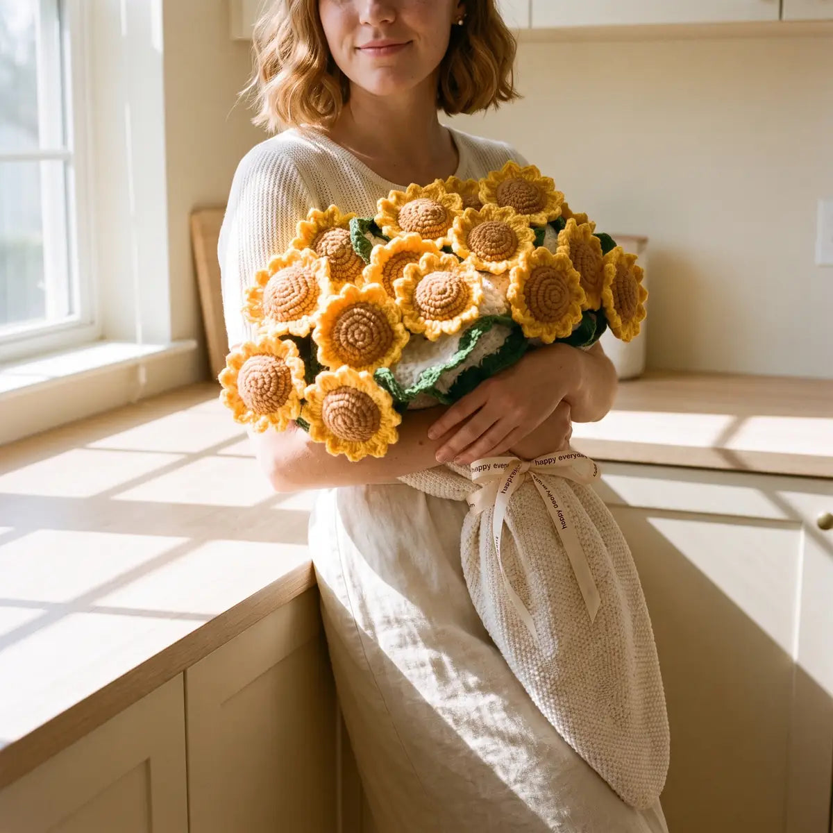 Sunflowers Bouquet Blanket