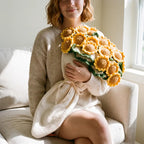 Sunflowers Bouquet Blanket